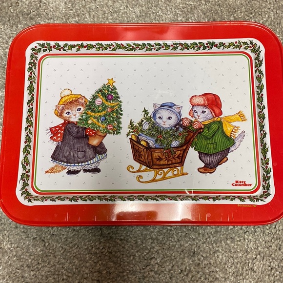 Kitty Cucumber 1987 vintage tray - Picture 1 of 5
